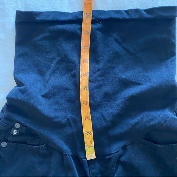 AG Adriano Goldschmeid Secret Fit Belly Black Maternity Pants Size 27 - Picture 13 of 13